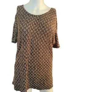 Jaipur Top brown gold L